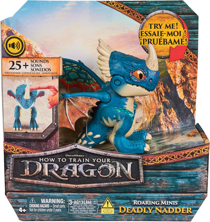 DreamWorks Dragons 6072696 Roaring Mini Int Toothless, Multicoloured