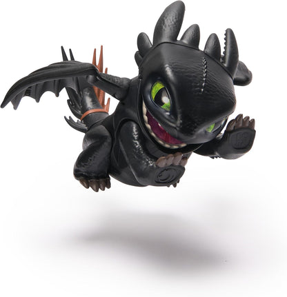 DreamWorks Dragons 6072696 Roaring Mini Int Toothless, Multicoloured