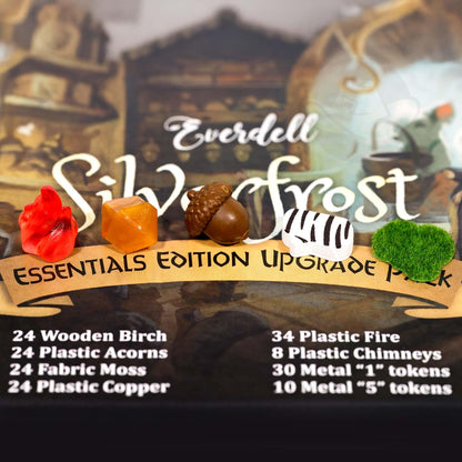 Starling Games | Everdell: Silverfrost Essentials Edition Upgrade Pack | Board Game Expansion | Ages 10+ | 1-4 Players | 40-80 Minutes Playing Time