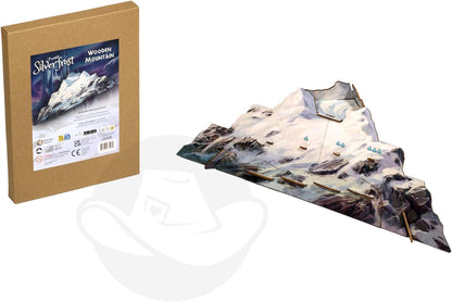 Starling Games | Everdell: Silverfrost Wooden Mountain | Board Game Expansion | Ages 10+ | 1-4 Players | 40-80 Minutes Playing Time
