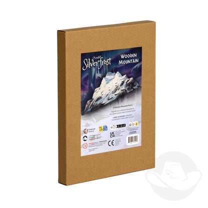 Starling Games | Everdell: Silverfrost Wooden Mountain | Board Game Expansion | Ages 10+ | 1-4 Players | 40-80 Minutes Playing Time