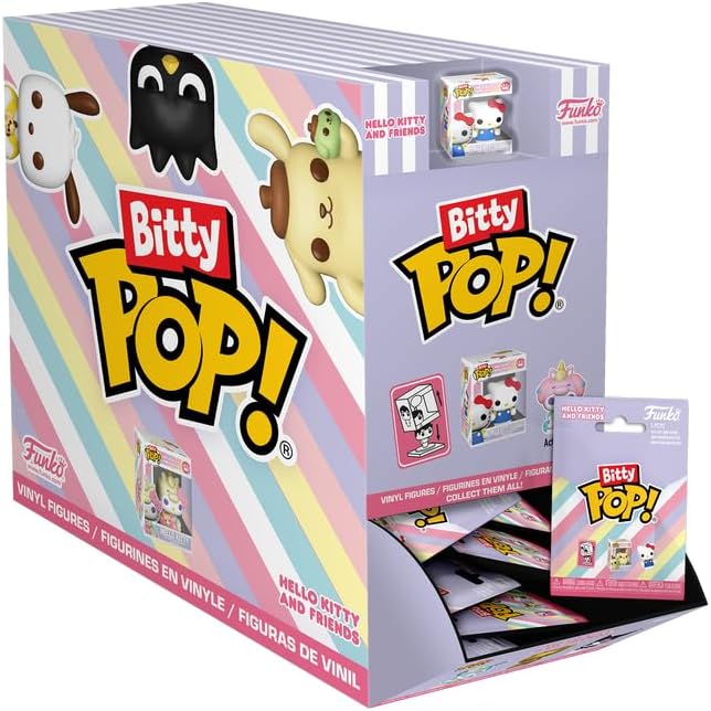 Funko Bitty Pop! Singles: Hello Kitty And Friends (Blind Bag/Random) Mystery Mini Vinyl Figures