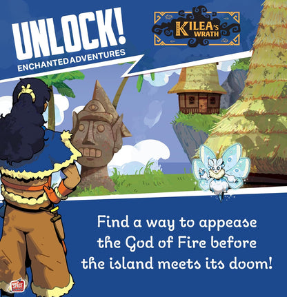 Asmodee | Unlock! 14: Enchanted Adventures | Cooperative Escape Room Card Game | Ages 10+ | 1-6 Players | 60 Minutes Playing Time