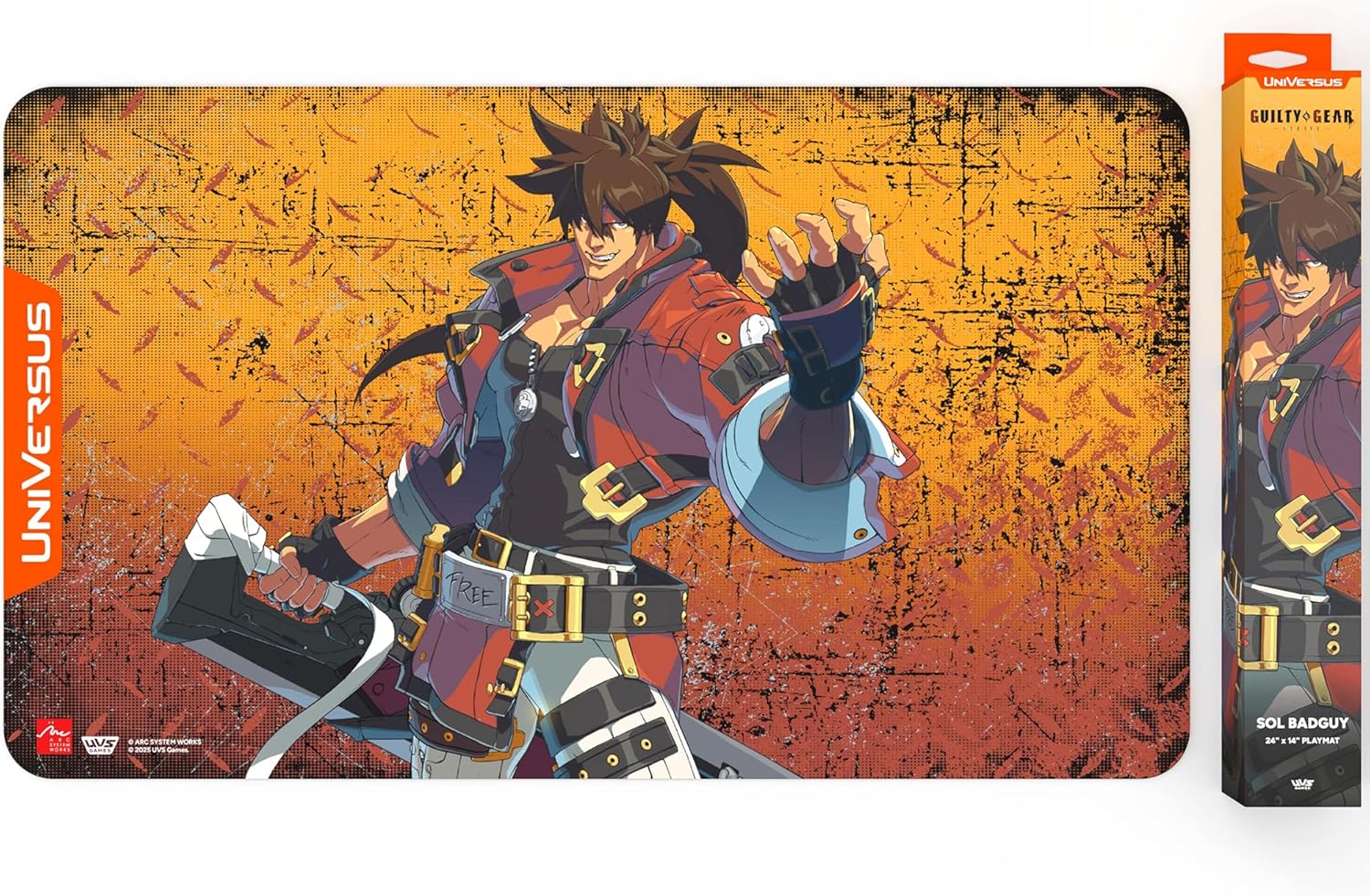 Universus Ccg - Guilty Gear Strive - Playmat - Sol Badguy