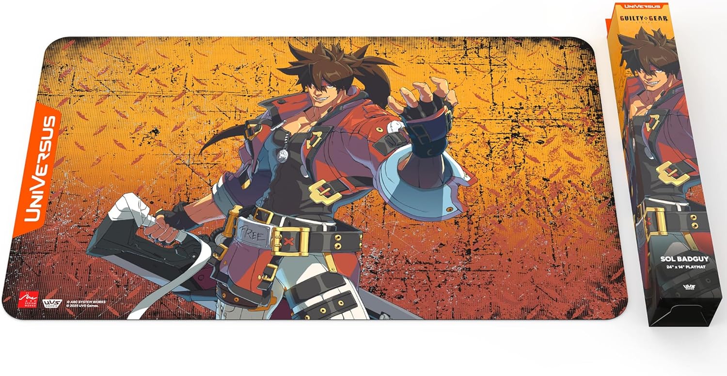 Universus Ccg - Guilty Gear Strive - Playmat - Sol Badguy