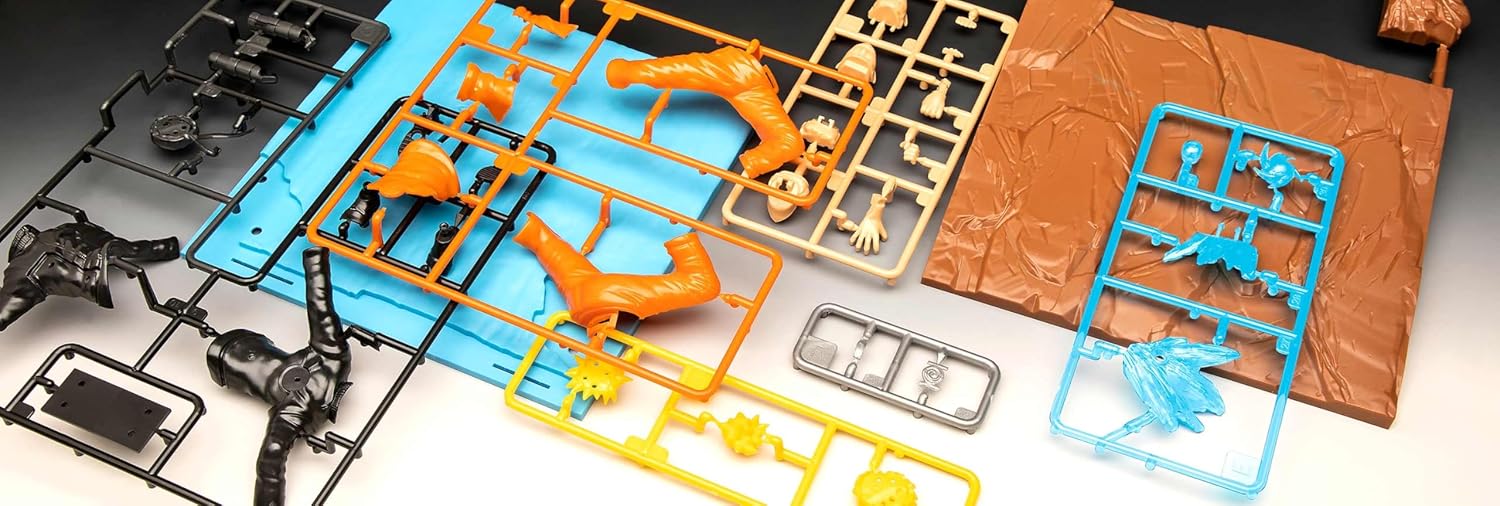 Revell 06789 Naruto Uzumaki (Click System) 1:16 Scale Unbuilt/Pre-Coloured/Click-Together (Non-Glue) Plastic Model Kit