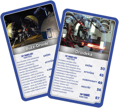 Star Wars Card Game Top Trumps Droids *German Version*