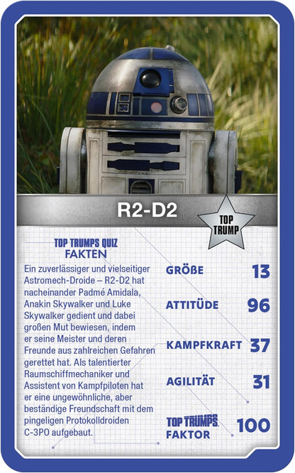 Star Wars Card Game Top Trumps Droids *German Version*