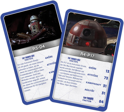 Star Wars Card Game Top Trumps Droids *German Version*