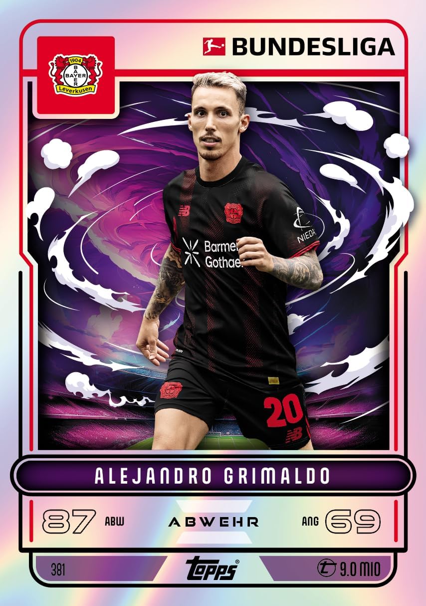 Bundesliga Match Attax 25/26 Mini Tin Tornado (39 Cards Including 3 Exclusive Tin Cards