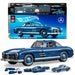 Mattel Brick Shop Hot Wheels Premium Series Building Set, Mercedes-Benz 300 SL with 1600 Pieces, Realistic Details and Metal Parts, Includes Metal Car, Father’s Day Gift for Adult Collectors, HWW25