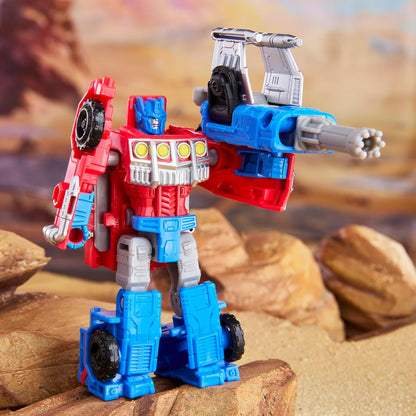 Transformers CYBERWORLD Armored Cyber Changers Optimus Prime, actiefiguur