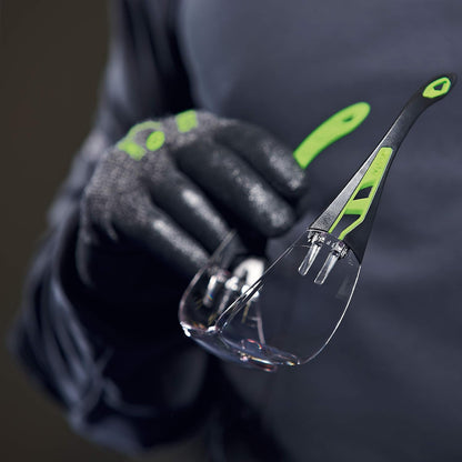 Uvex Pheos Safety Glasses - Anti-Fog and Scratch and Chemical Resistant