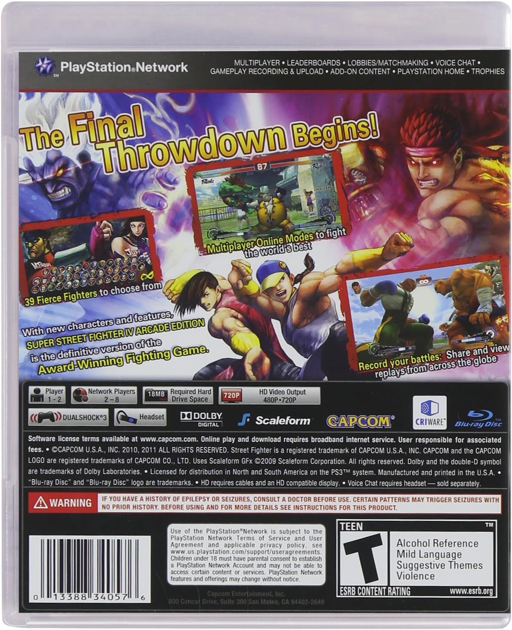 Super Street Fighter IV: Arcade Edition (Import
