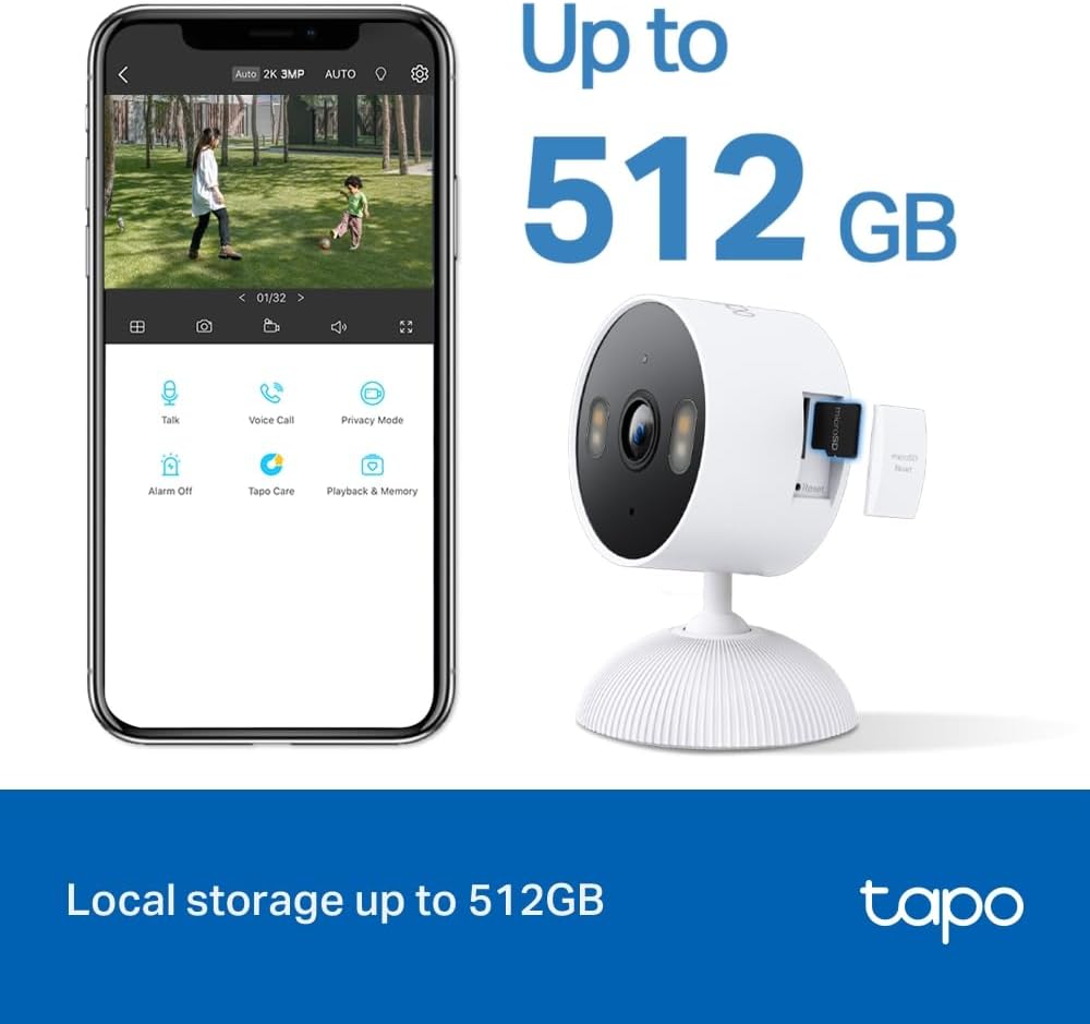 Tapo C113 V1 - Network Surveillance Camera - Indoor, Outdoor - Dust Resistant / Water Resistant - Colour (Day&Night) - 3