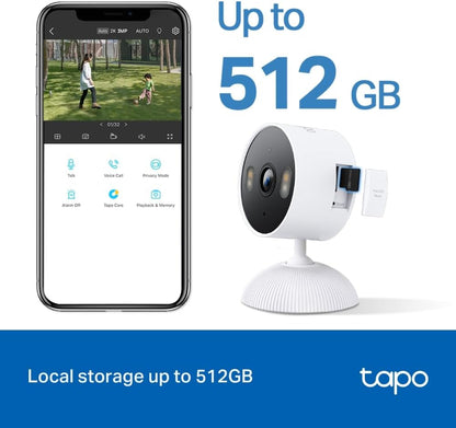 Tapo C113 V1 - Network Surveillance Camera - Indoor, Outdoor - Dust Resistant / Water Resistant - Colour (Day&Night) - 3
