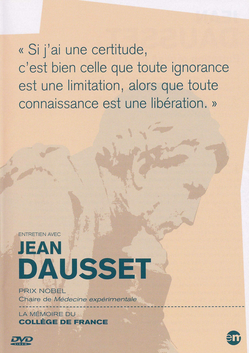 La mémoire du collège de France : jean dausset