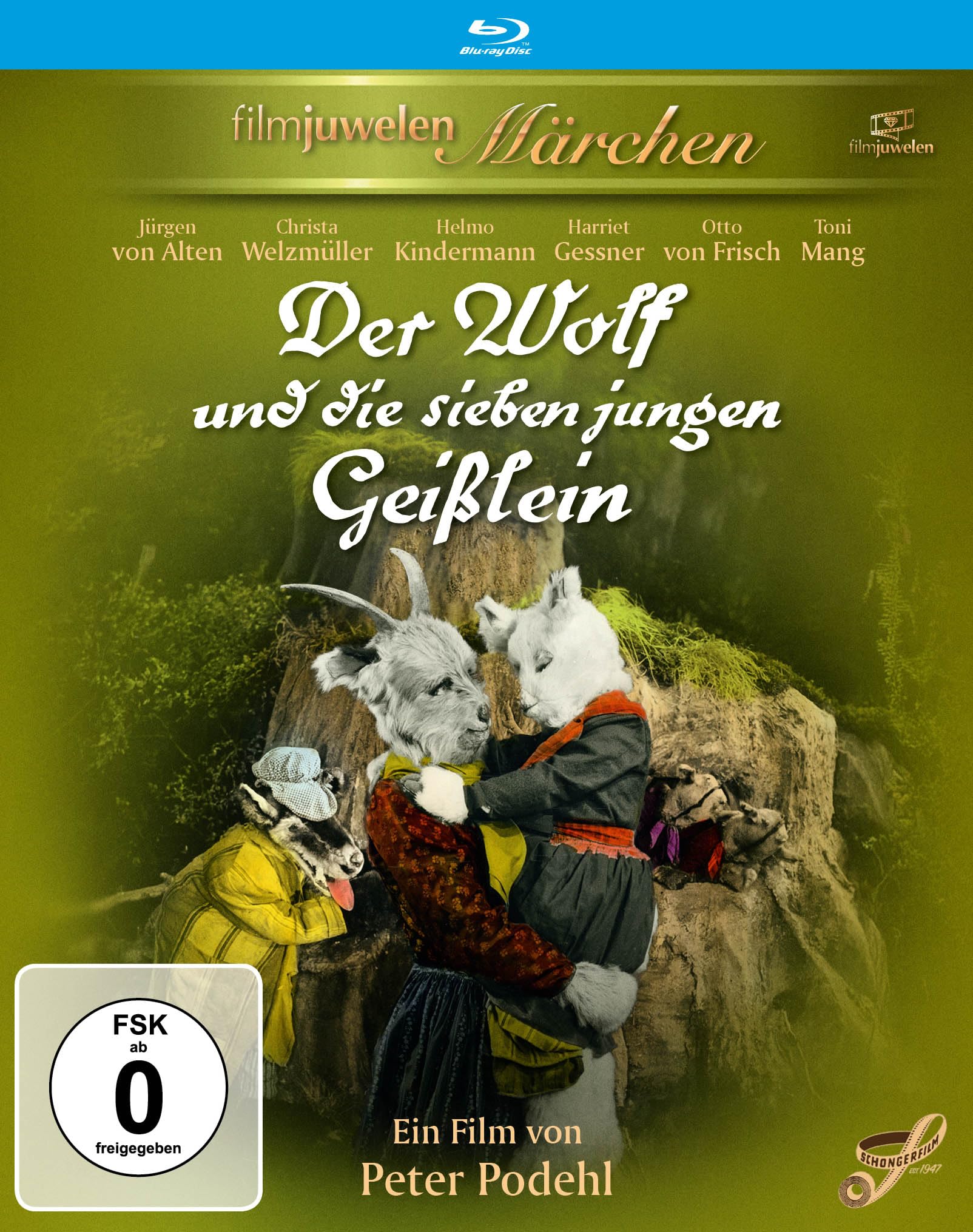 Der Wolf und die sieben jungen Geißlein (1957) (Filmjuwelen / Schongerfilm-Märchen)