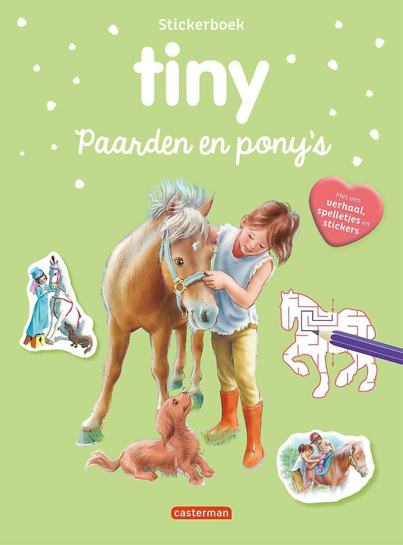 Standaard Uitgeverij - Tiny Stickerboek - Paarden en pony\`s