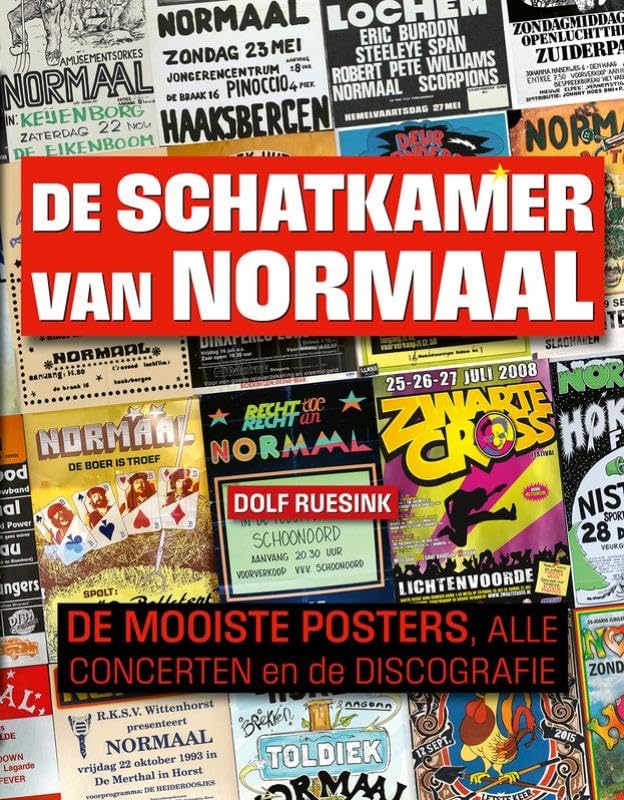De schatkamer van Normaal: De mooiste posters, alle concerten en de discografie 1975-2025