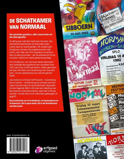 De schatkamer van Normaal: De mooiste posters, alle concerten en de discografie 1975-2025