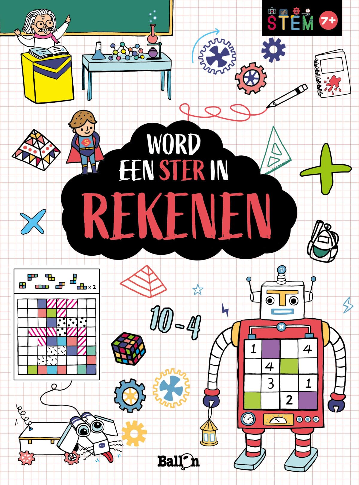 Standaard Uitgeverij - Word een Ster in Rekenen 7+