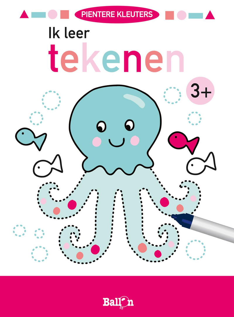 Standaard Uitgeverij - Ik leer Tekenen Wipe and Clean 3+
