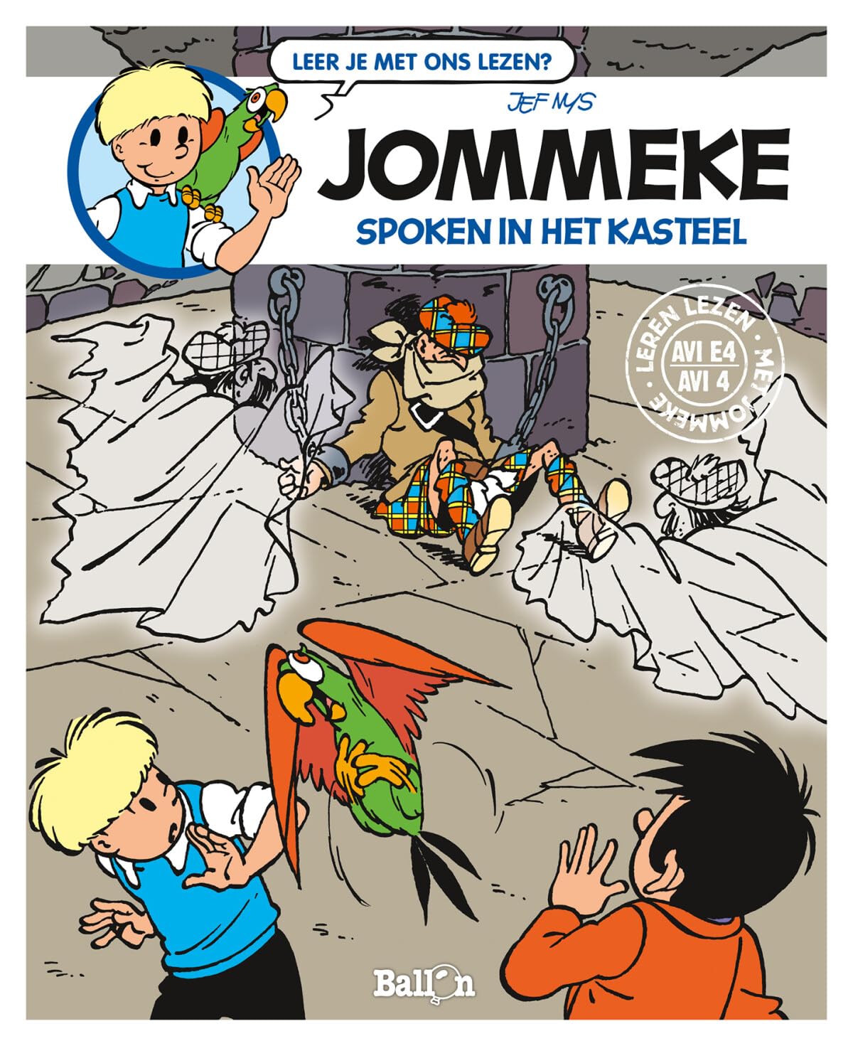 Standaard Uitgeverij - Jommeke - Spoken in het Kasteel - AVI E4