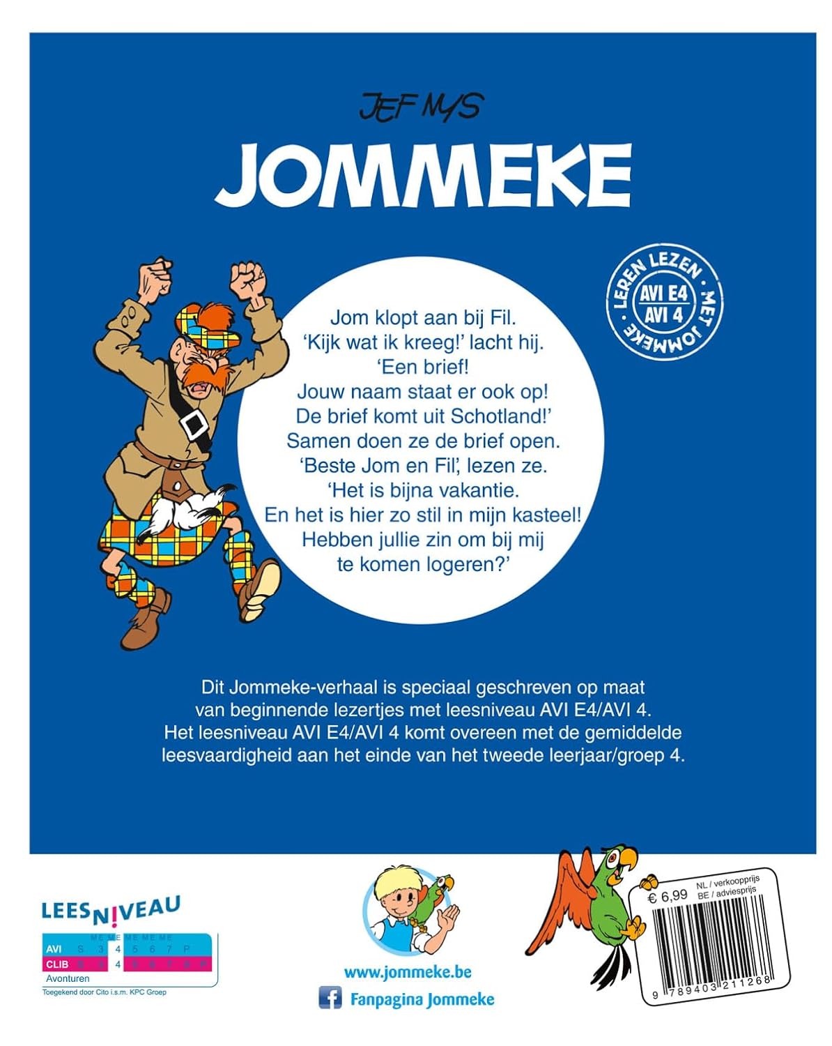 Standaard Uitgeverij - Jommeke - Spoken in het Kasteel - AVI E4