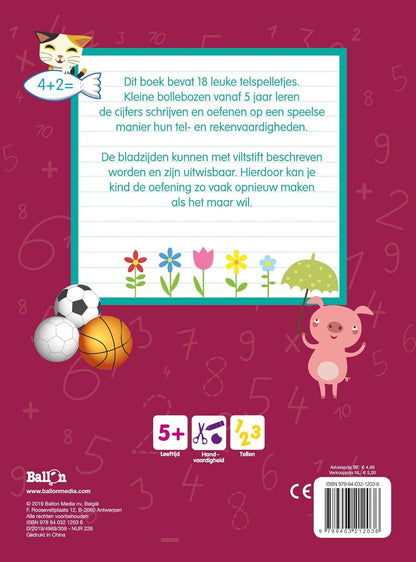 Standaard Uitgeverij - Telspelletjes 5+