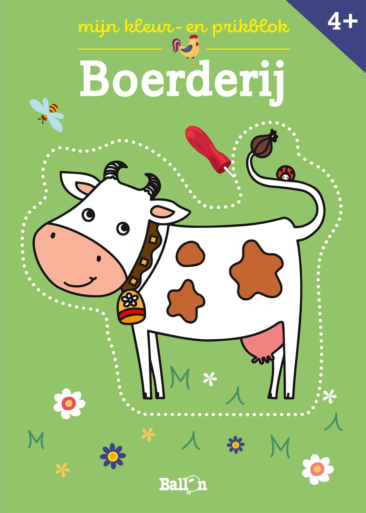Standaard Uitgeverij - Mijn Kleur- en Prikblok: Boerderij