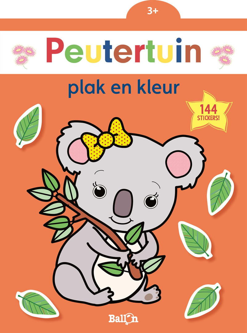 Peutertuin 3+ (koala): plak en kleur