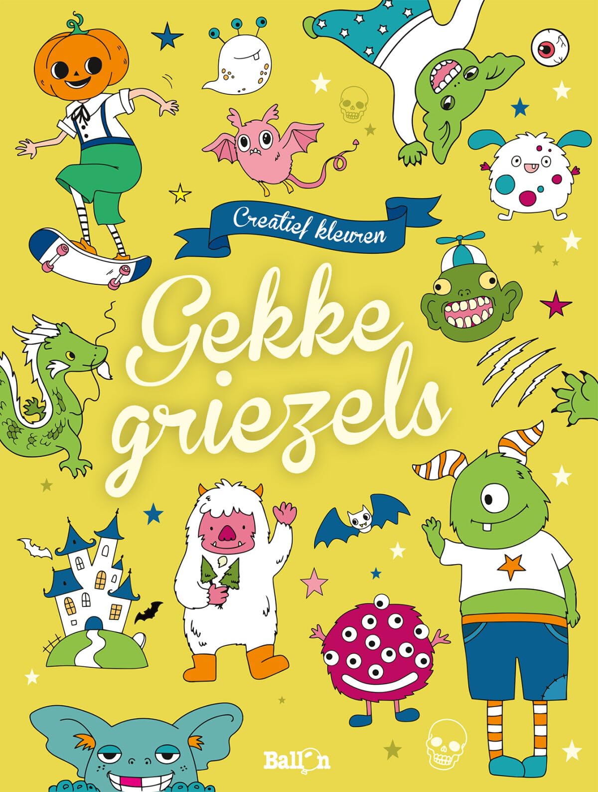 Standaard Uitgeverij - Kleurboek Gekke griezels