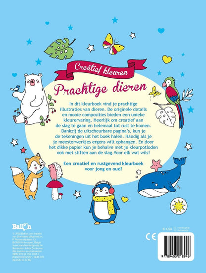 Standaard Uitgeverij - Kleurboek Prachtige Dieren