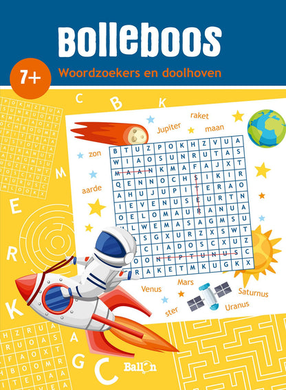Woordzoekers en doolhoven 7+