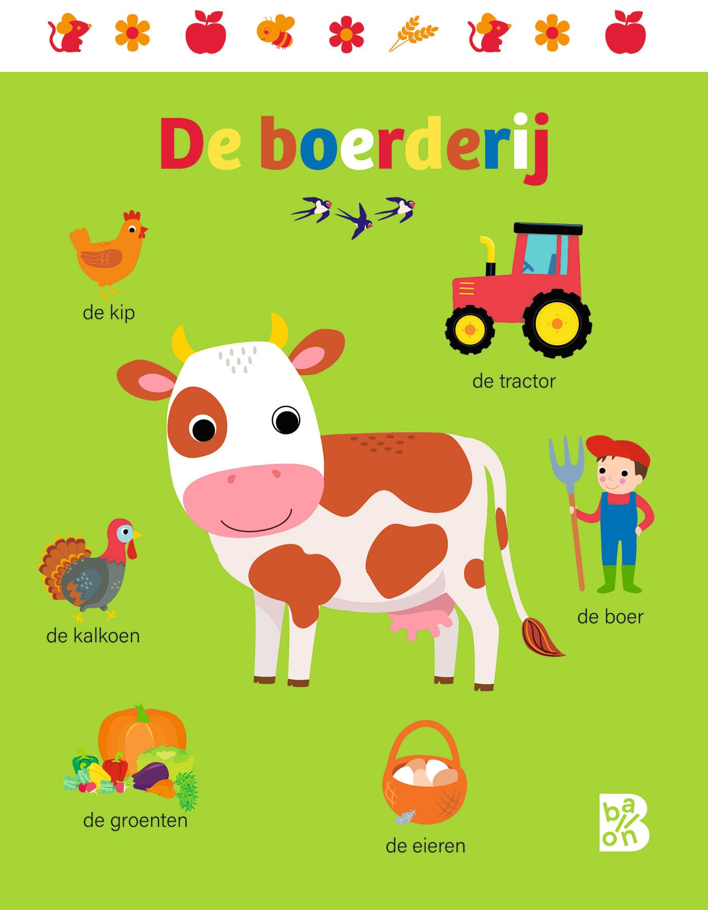 Standaard Uitgeverij - Mijn Eerste Woordjes - De Boerderij 12m+