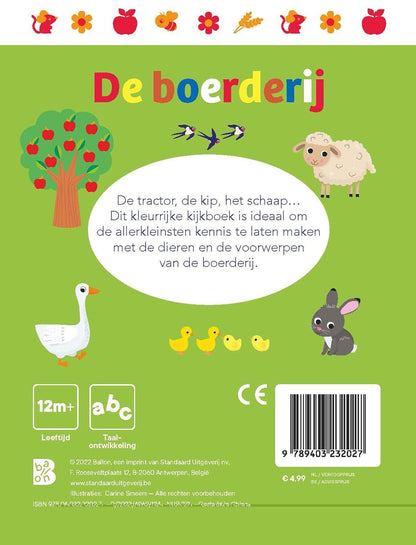 Standaard Uitgeverij - Mijn Eerste Woordjes - De Boerderij 12m+
