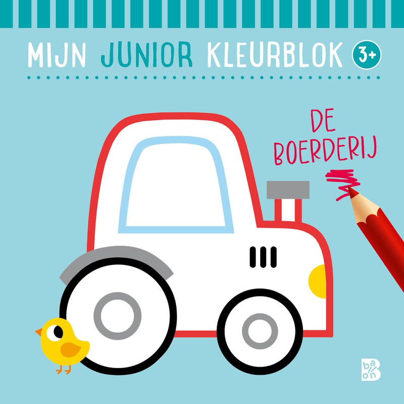 Standaard Uitgeverij - Mijn Junior Kleurblok - De Boerderij 3+