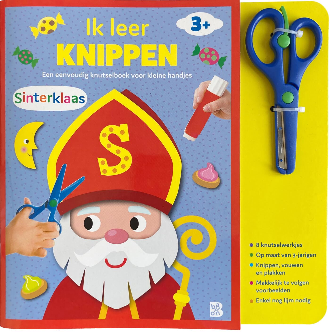 Standaard Uitgeverij - Ik Leer Knippen Sinterklaas 3+