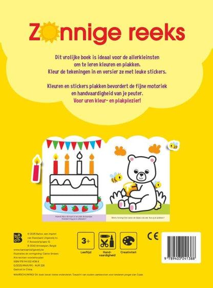 Standaard Uitgeverij - Plakken en Kleuren 3+