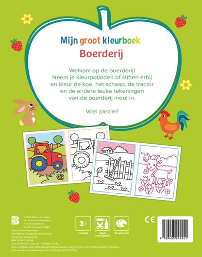 Standaard Uitgeverij - Mijn Groot Kleurboek - Boerderij