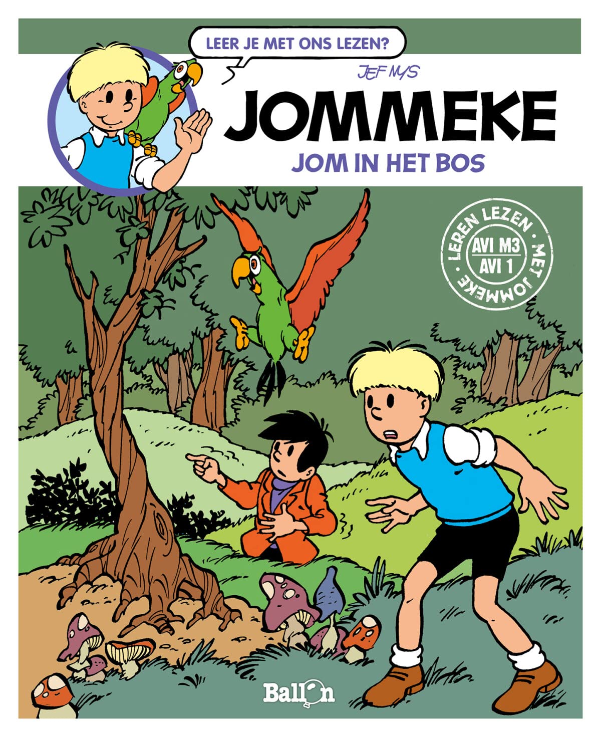 Standaard Uitgeverij - Jommeke - Jom in het Bos - AVI M3