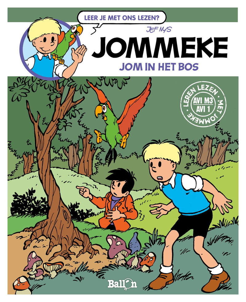 Standaard Uitgeverij - Jommeke - Jom in het Bos - AVI M3
