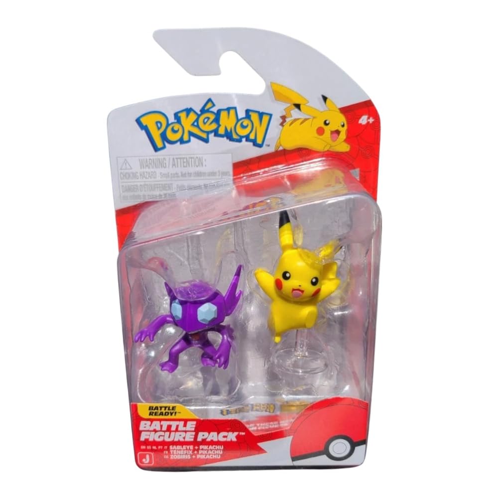 PokTmon - Battle Figure 2 Pack - Sableye & Pikachu (Pkw4062)