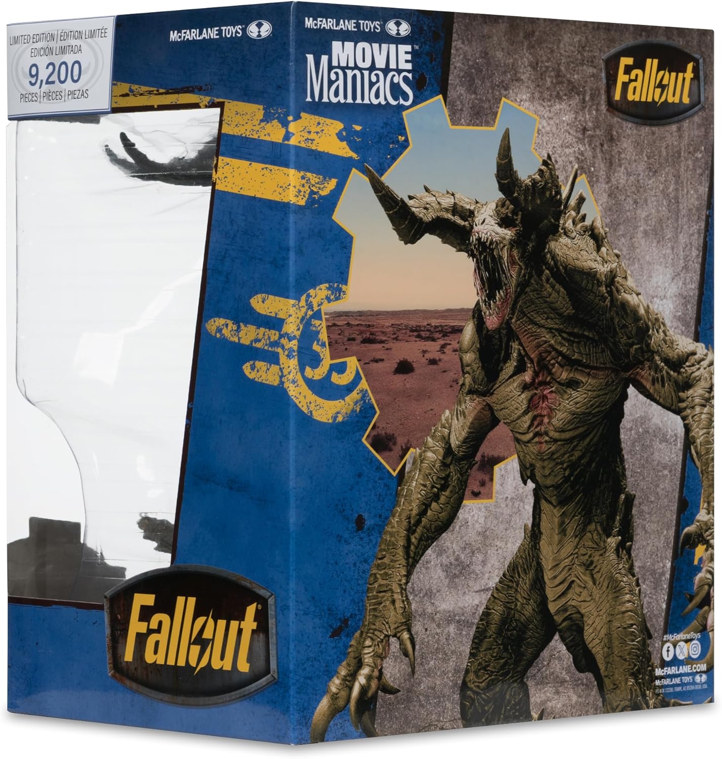 McFarlane Fallout Deathclaw (Season 2) 6in Posed Figure Toys