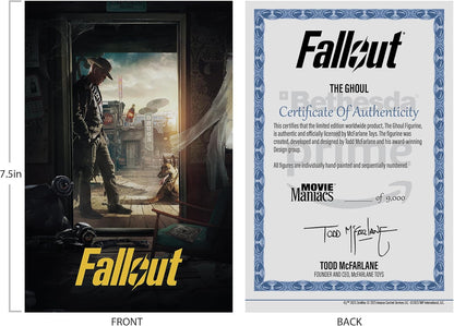 McFarlane Fallout The Ghoul (Season 2) 6in Posed Figure Toys