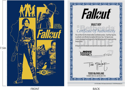 McFarlane Fallout Vault Boy (Version 3) 5in Posed Figure Toys