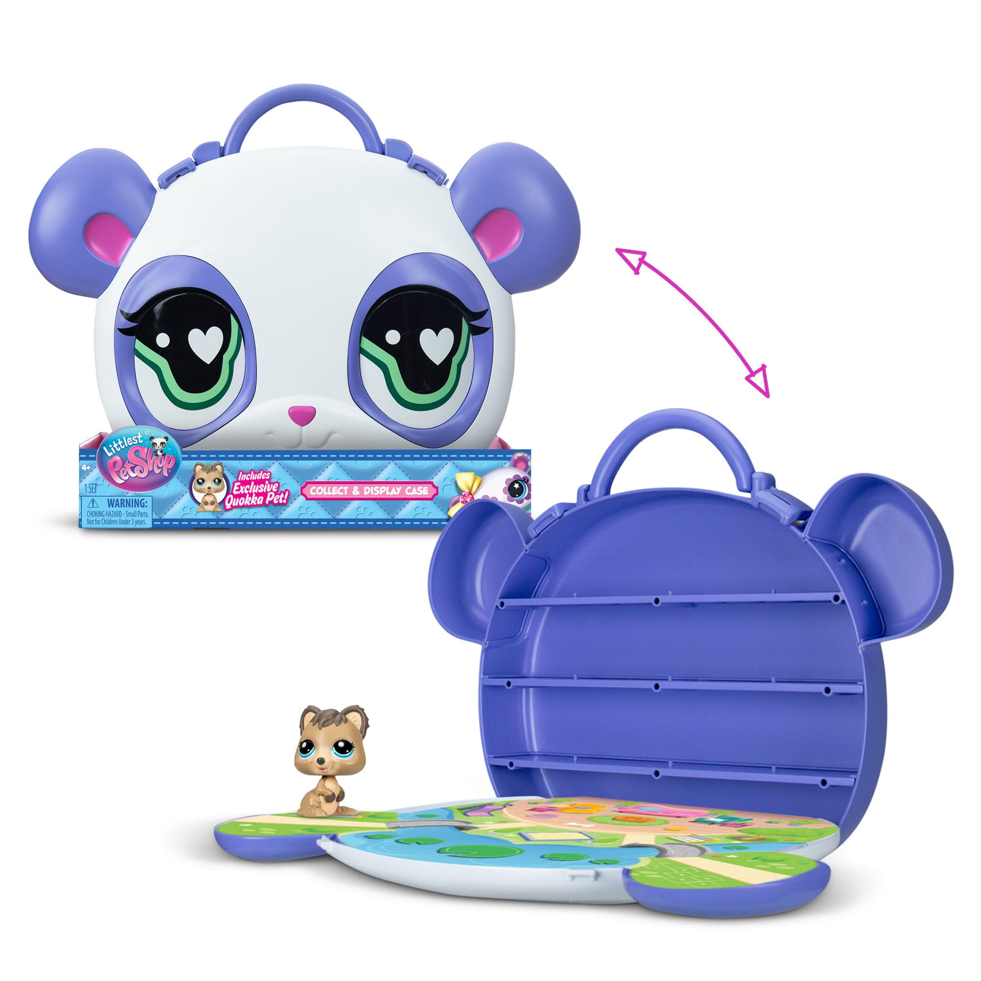 Littlest Pet Shop Collect & Display Case Plus Quokka FFP Packaging