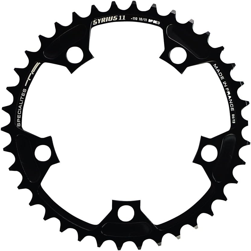 Spécialités TA Syrius 110pcd 10/11 Speed Chainring, Black