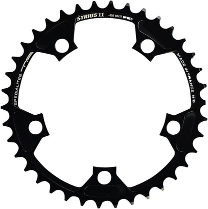 Spécialités TA Syrius 110pcd 10/11 Speed Chainring, Black